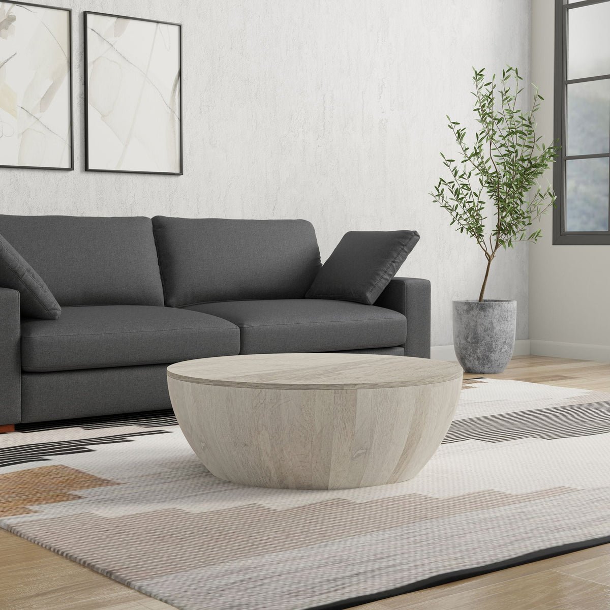 Drum Coffee Table