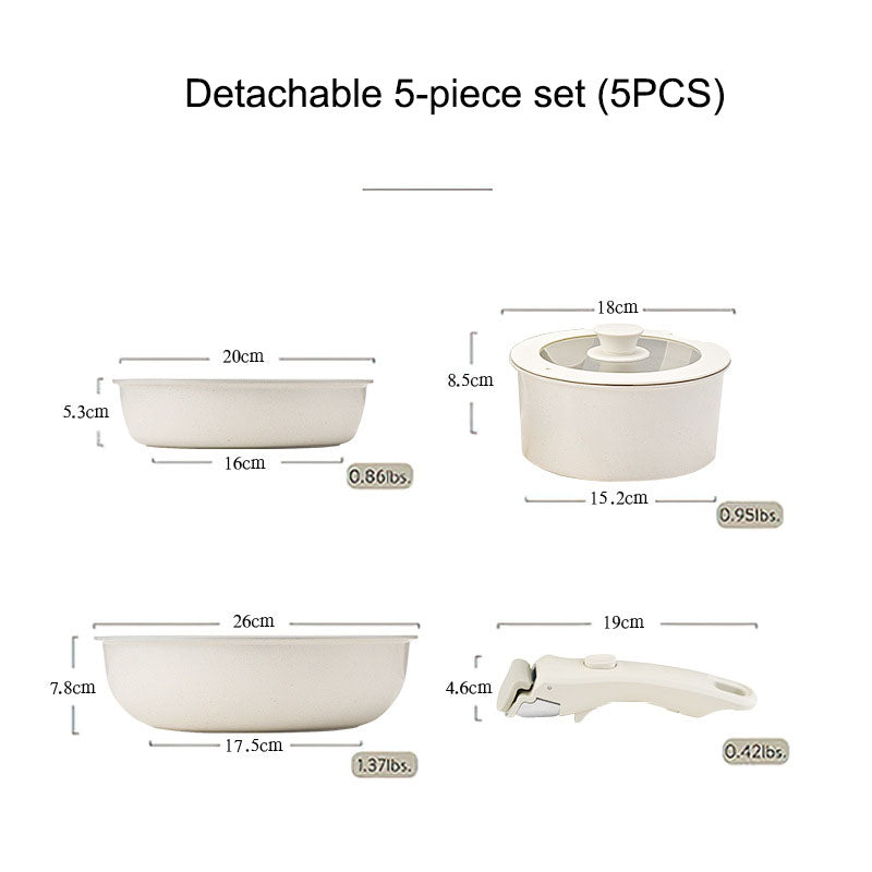 Detachable Cookware Set