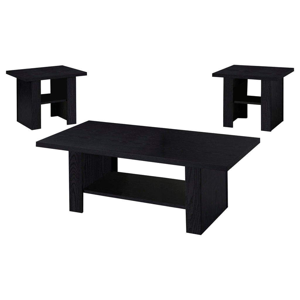 3-Piece Engineered Wood Coffee Table
