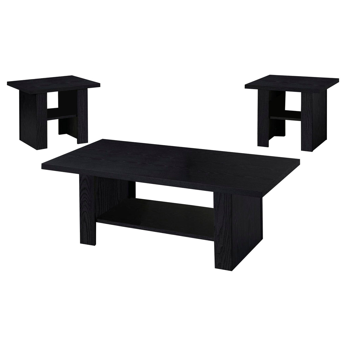 3-Piece Engineered Wood Coffee Table
