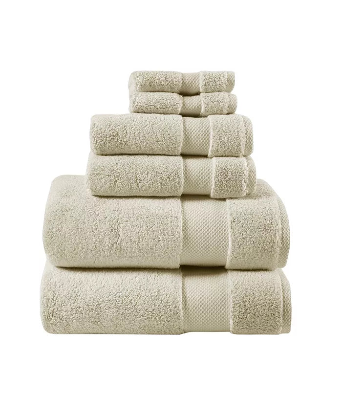 Cotton 6 Piece Towel Set