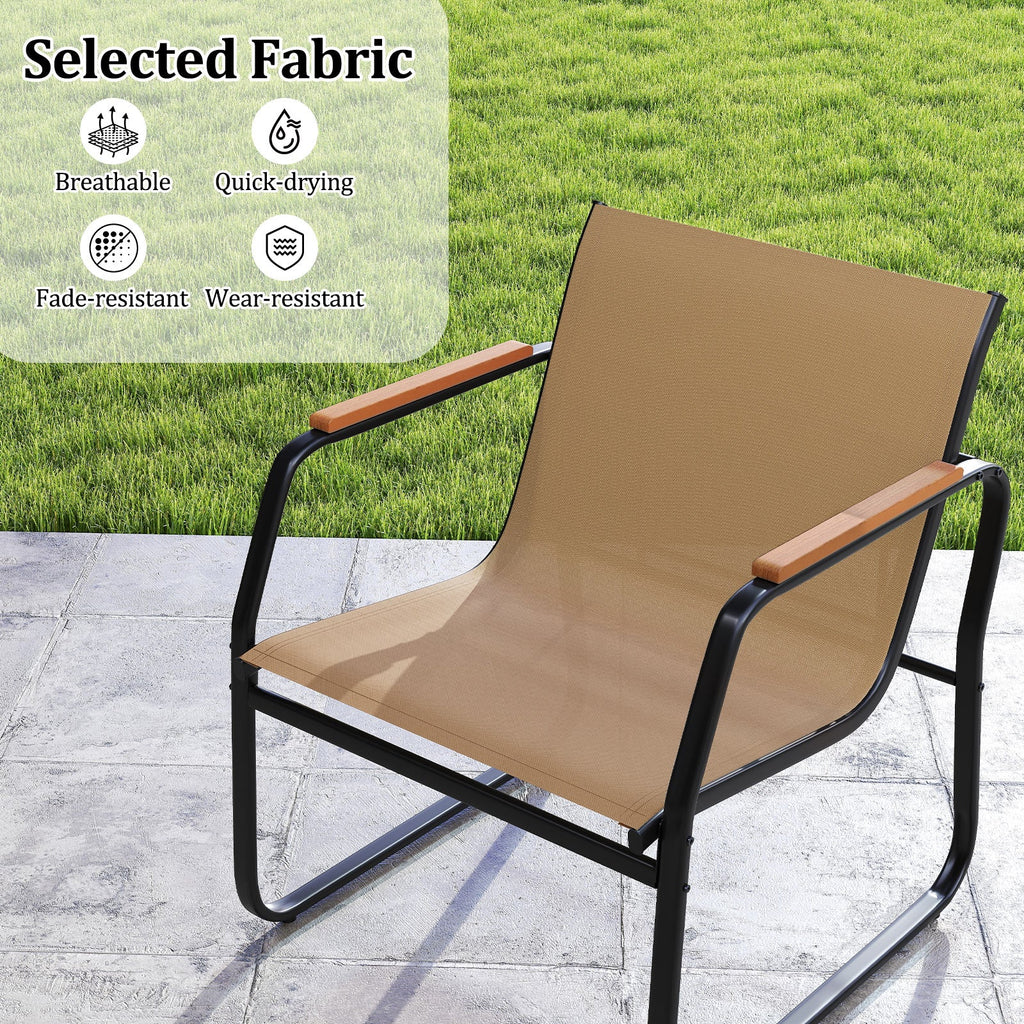 3 Piece Bistro Patio Furniture Set