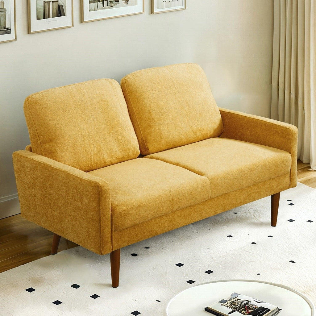 Upholstered Loveseat Sofa