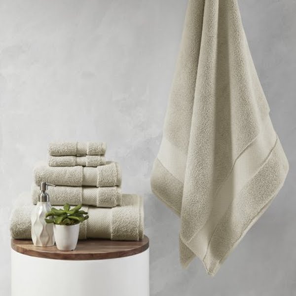 Cotton 6 Piece Towel Set