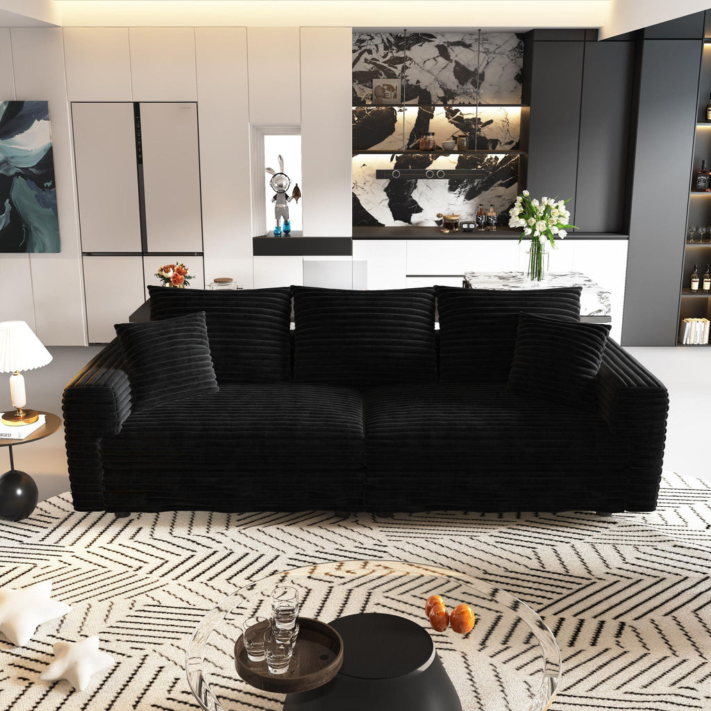 Modern Comfy Upholstered Cloud Couch