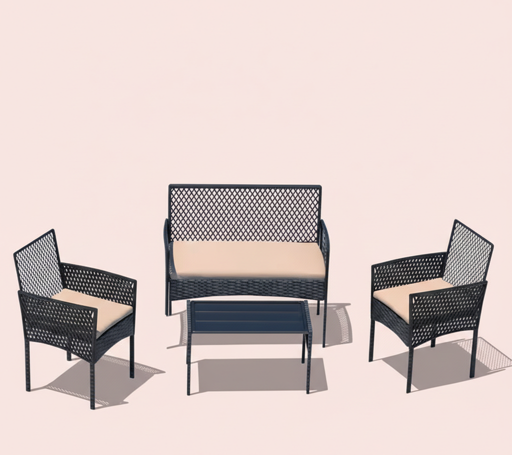 4Pcs Outdoor Patio Furniture Set