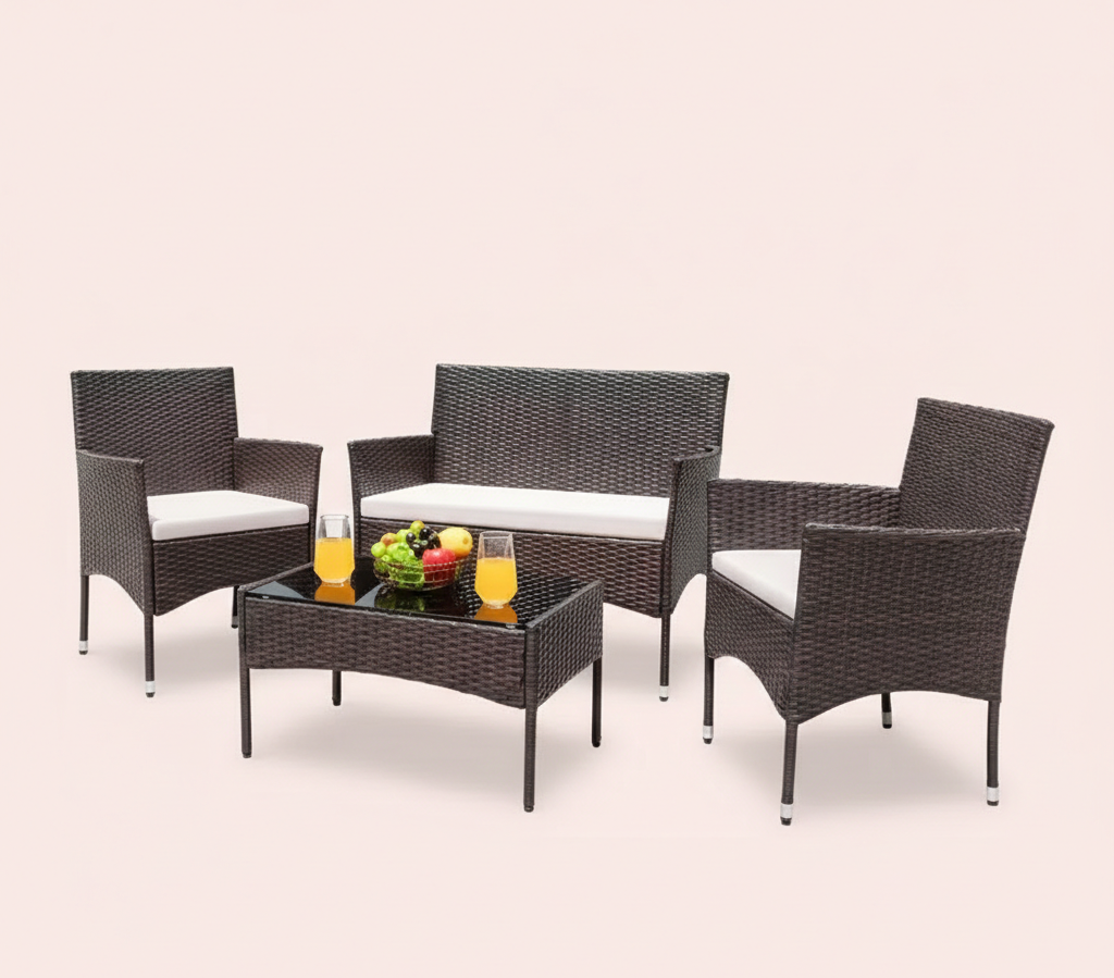 4Pcs Outdoor Patio Furniture Set