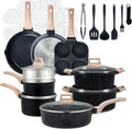 25-Piece Nonstick Cookware Set