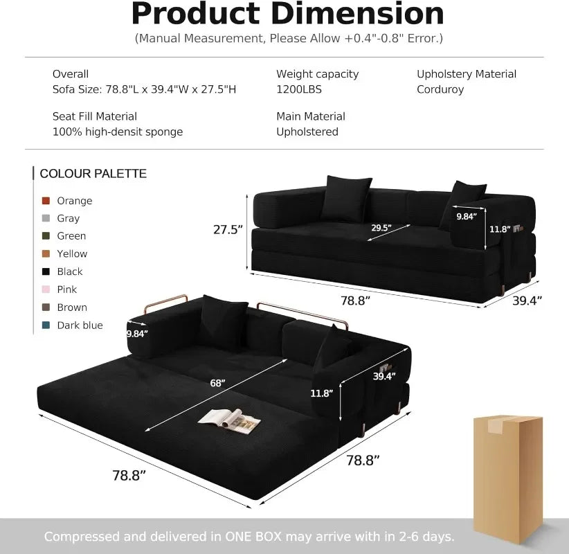 Convertible Modular Sofa