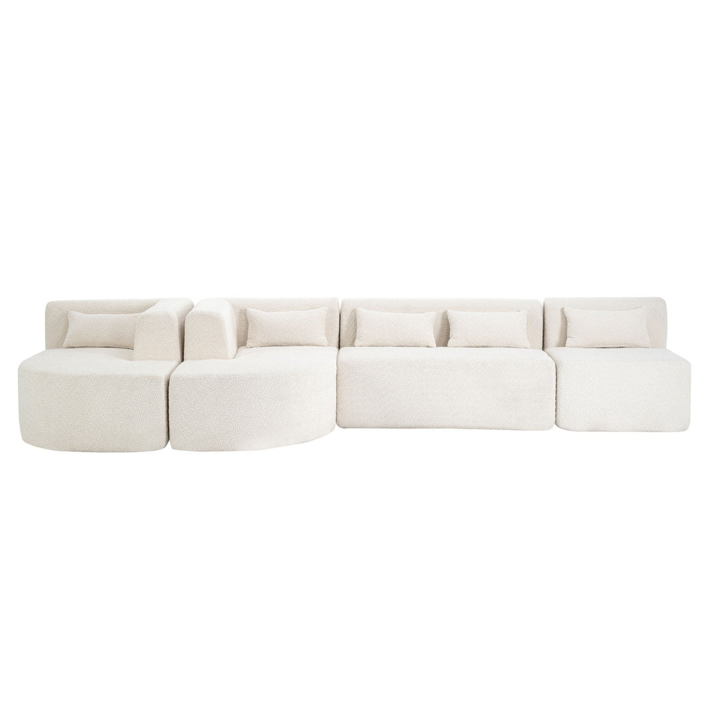 Upholstered Sofa Couch With Chaise