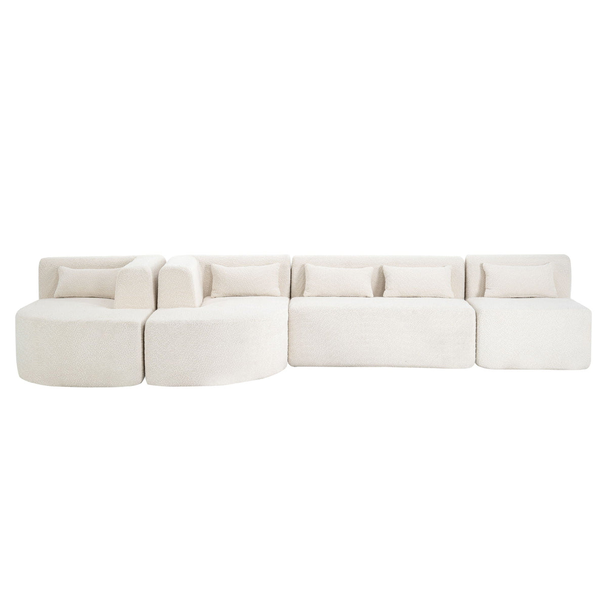 Upholstered Sofa Couch With Chaise