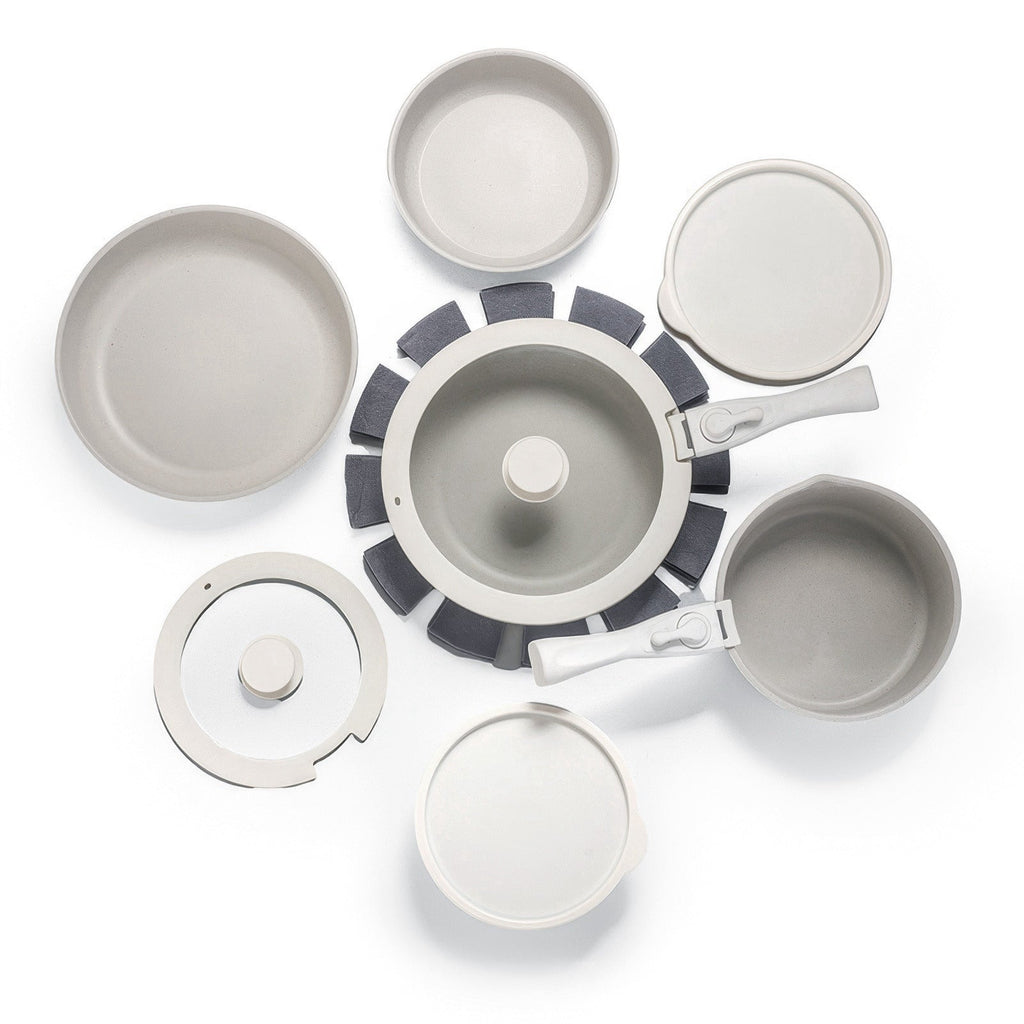 17Pcs Nonstick Induction Cookware Set