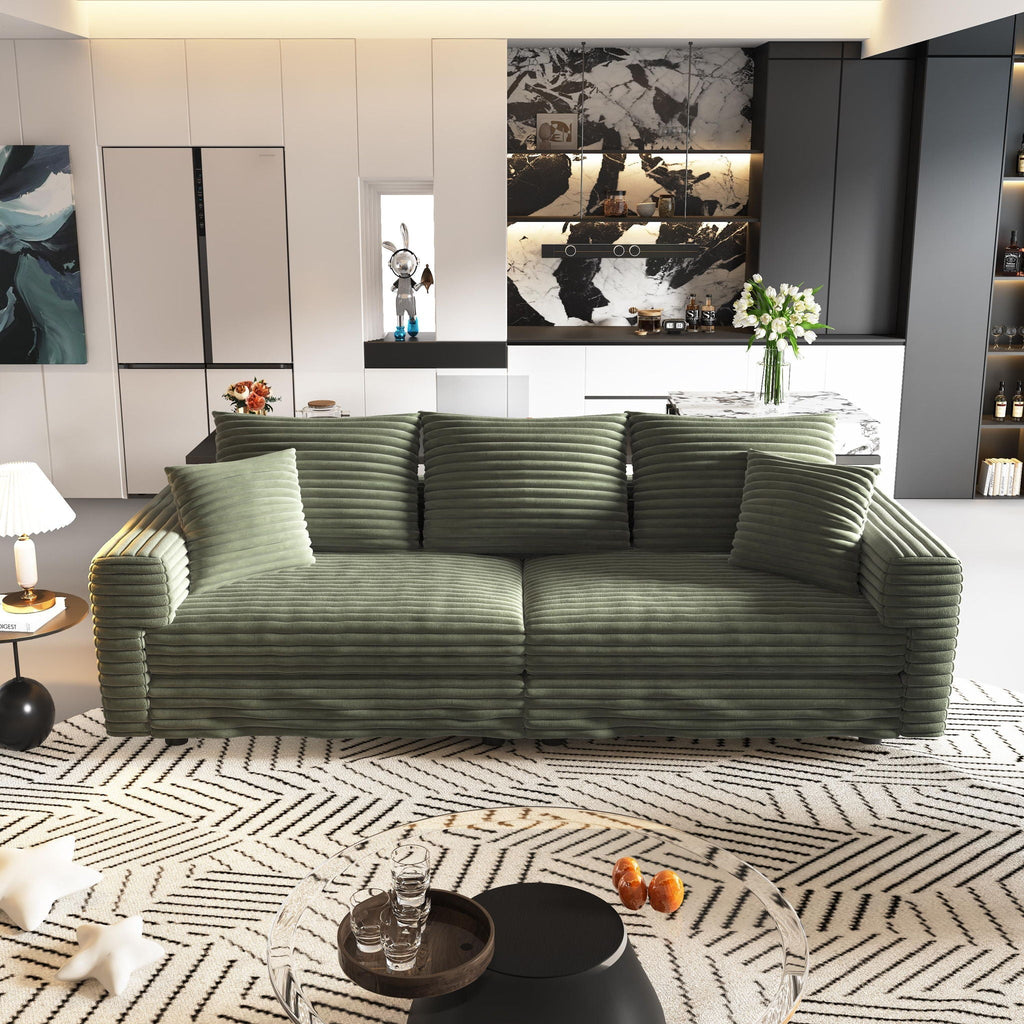 Modern Comfy Upholstered Cloud Couch
