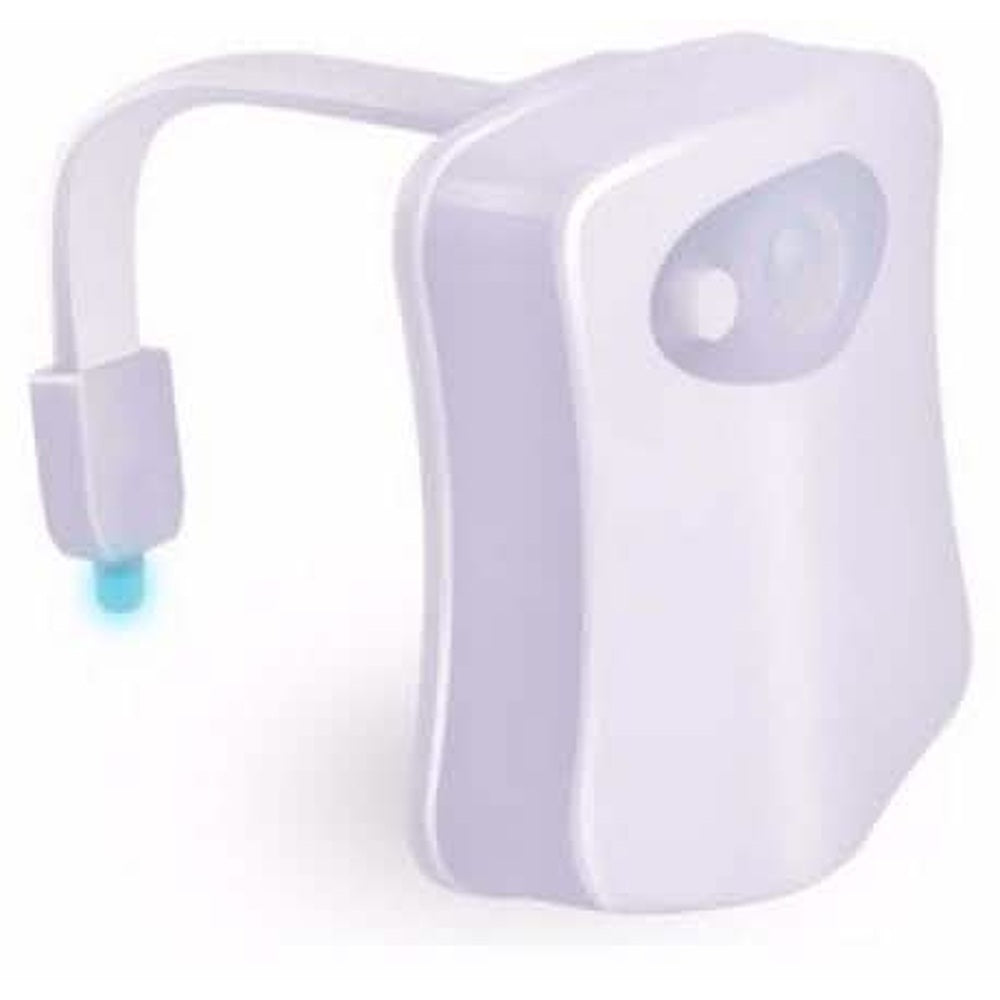 8-Color LED Sensor Motion-Activated Toilet Light