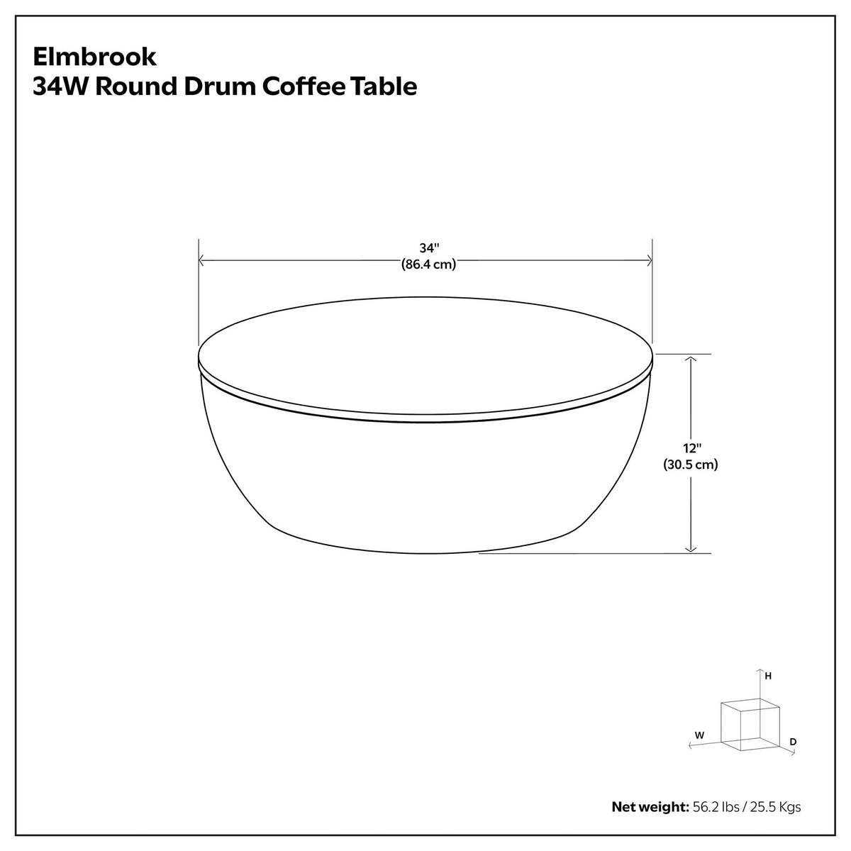 Drum Coffee Table