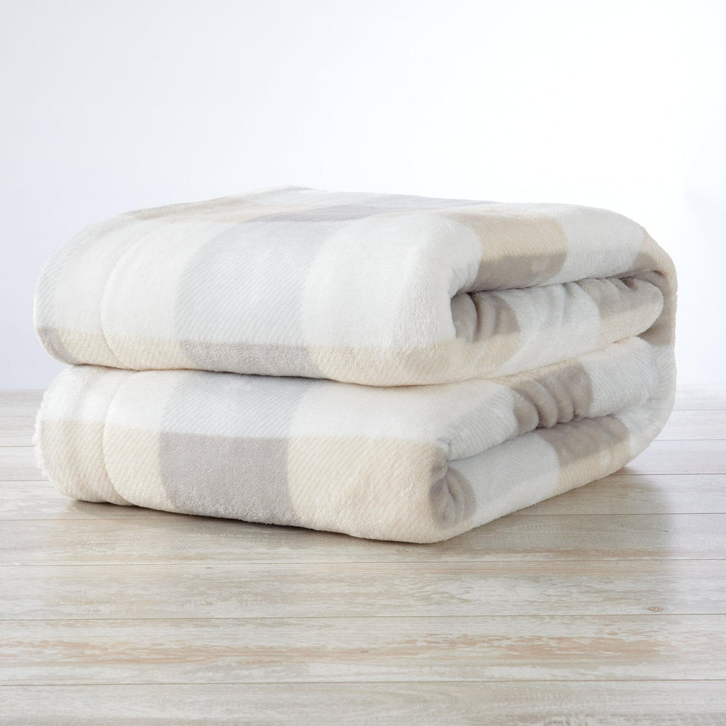 Velvet Plush Sherpa Luxury Bed Blanket