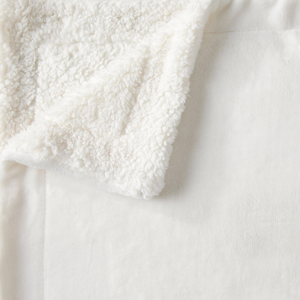Velvet Plush Sherpa Luxury Bed Blanket
