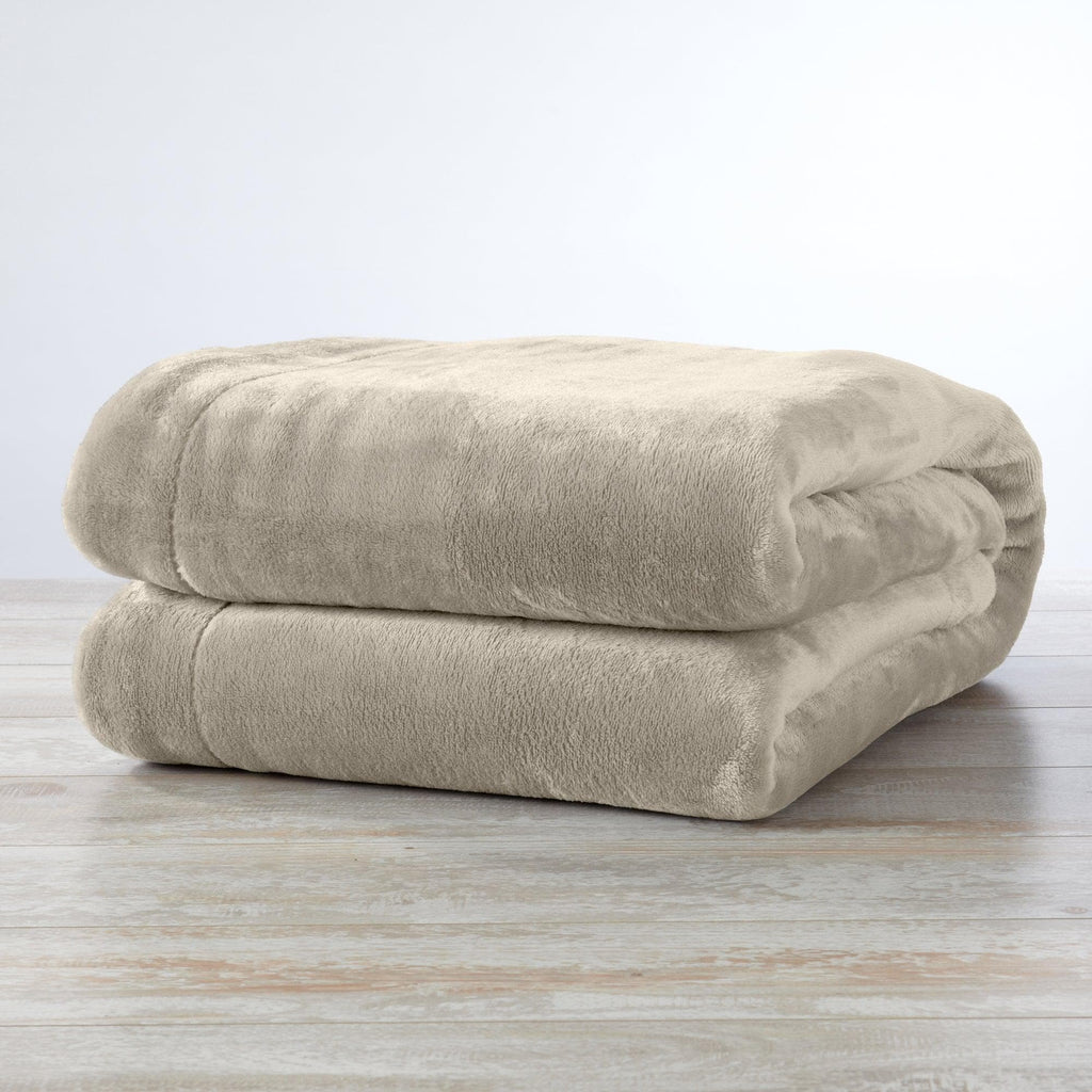 Velvet Plush Sherpa Luxury Bed Blanket