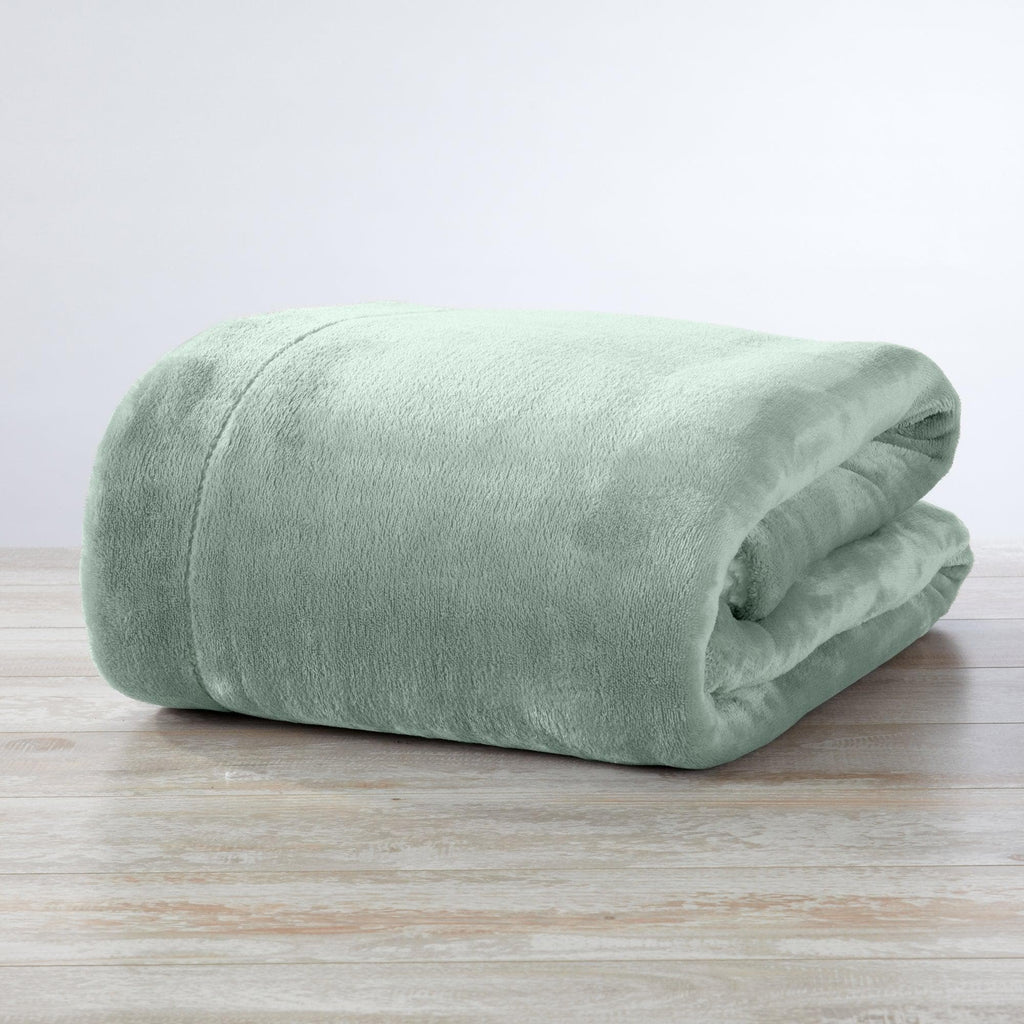 Velvet Plush Sherpa Luxury Bed Blanket