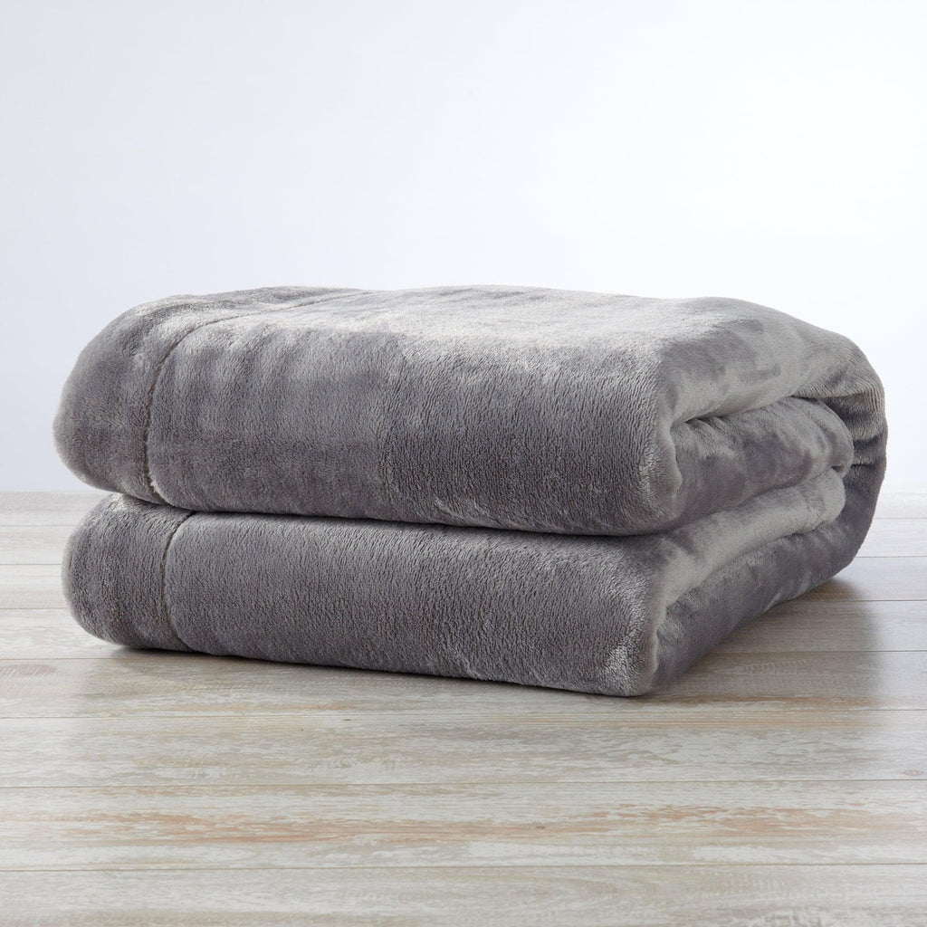 Velvet Plush Sherpa Luxury Bed Blanket