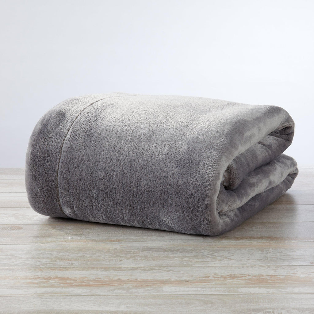 Velvet Plush Sherpa Luxury Bed Blanket