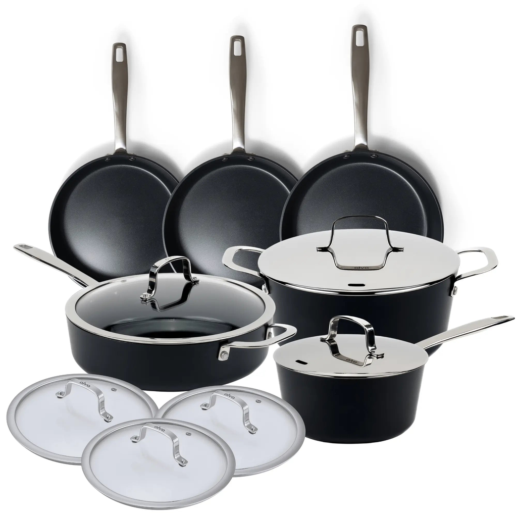 12 Piece Ceramic Nonstick Cookware Set