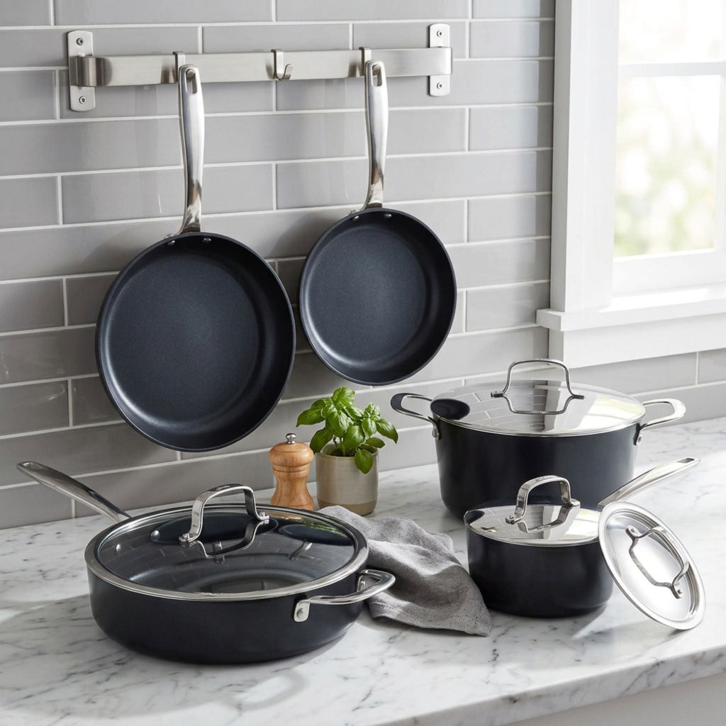 12 Piece Ceramic Nonstick Cookware Set